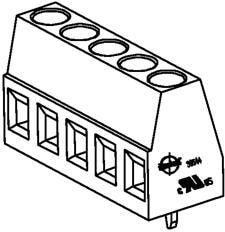 39544-3010, Fixed Terminal Blocks 5.08MM VERT BLOCK 10 CIRCUIS