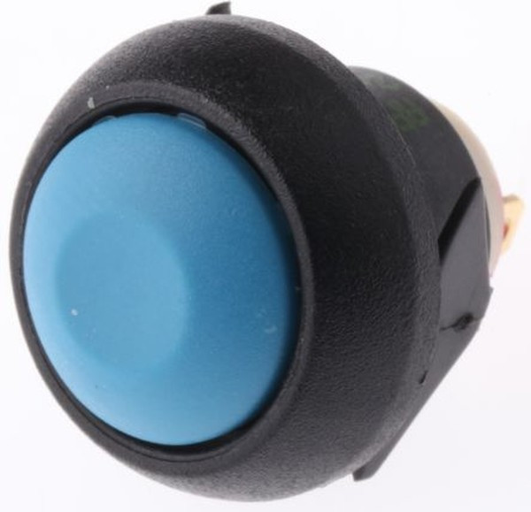 IBR3SAD100, Miniature Push Button Switch, Momentary, Panel Mount, 12.2mm Cutout, SPST, 32V ac, IP67 IBR3SAD100, Miniature Push Button Switch, Momentary, Panel Mount, 12.2mm Cutout, SPST, 32V ac, IP67