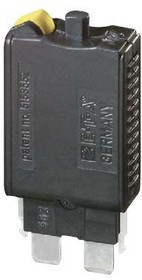 Thermal Single Pole Automotive Circuit Breaker, Plug-In Mount, 25A, IP00/IP40