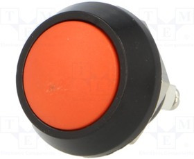 V12B-10O-A, Переключатель антивандальный, 1, SPST-NO, 2A/36VDC, IP65, 1000МОм