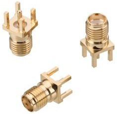 SMA socket 50 Ω, solder connection, straight, 60312002114503