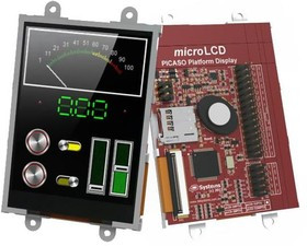 uLCD-32PTU, uLCD-32PTU TFT LCD Colour Display / Touch Screen, 3.2in VGA, 240 x 320pixels