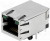 LMJ2018811130DL3T1, Гнездо, RJ45, PIN: 8, экранированный, с LED, Конф: 8p8c, THT