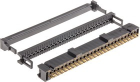 HIF3BA-50D-2.54R, 50-Way IDC Connector Socket for Cable Mount, 2-Row