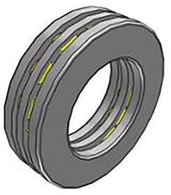 81208 TN 40mm I.D Cylindrical Roller Bearing, 68mm O.D