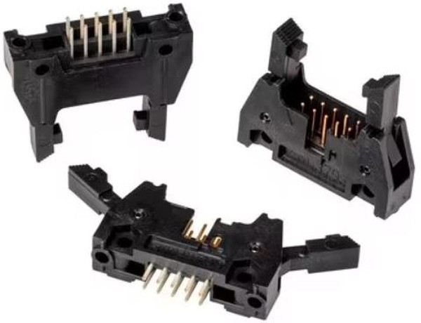 N3793-6302RB, 3000 Series Straight Through Hole PCB Header, 10 Contact(s), 2.54mm Pitch, 2 Row(s), Shrouded