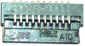 FH65-10S-0.5SH, FFC / FPC разъем, R/A, 0.5 мм, 10 контакт(-ов), Гнездо, FH65, Поверхностный Монтаж, Низ