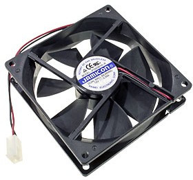 JF0925B1H-R, вентилятор 12В 92х92х25мм подшипник качения 2800 об/мин