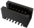 20021221-00020C4LF, Гнездо, штыревое, Minitek127, "папа", PIN 20, вертикальный, 1,27мм, SMT