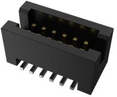 20021221-00020C4LF, Гнездо, штыревое, Minitek127, "папа", PIN 20, вертикальный, 1,27мм, SMT