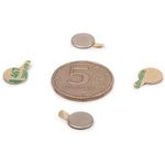 Неодимовый магнит - диск 10×1 мм с клеевым слоем (30 шт) Неодимовый магнит - диск 10×1 мм с клеевым слоем (30 шт)