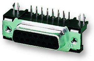 2311762-1, Разъем D Sub, DB25, Standard, Гнездо, AMPLIMITE, 25 контакт(-ов), DB, Пайка