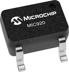 MIC920YC5-TR, MIC920YC5-TR , Op Amps, 80MHz, ±2.5 to ±9 V, 5-Pin SC-70