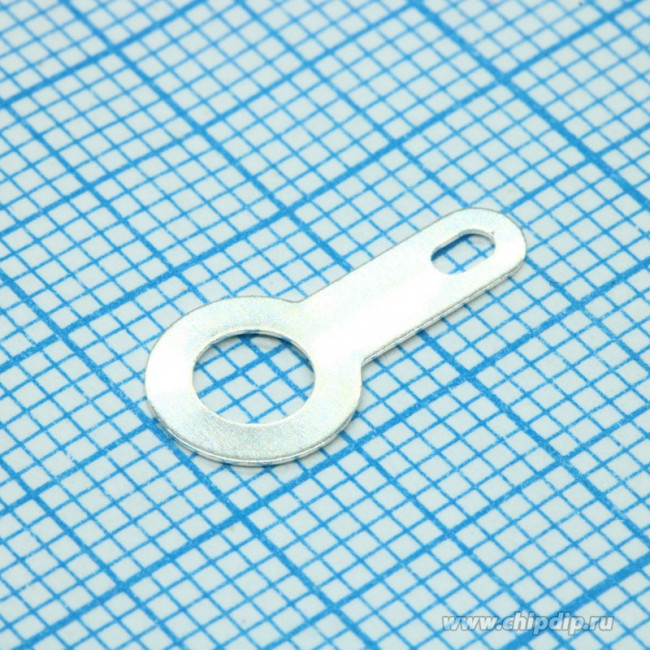 KLS8-01133-ND-4 (ST-4LT), Лепесток заземления d=4,3мм,под пайку