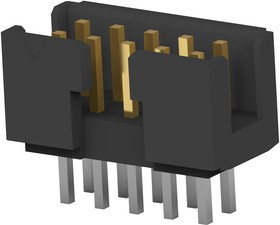 1-2842282-2, Pin Header, Плата - к - плате, 2 мм, 2 ряд(-ов), 12 контакт(-ов), Through Hole Straight, AMPMODU