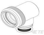 TXR40AB90-1008AI, Circular MIL Spec Strain Reliefs &amp; Adapters ADAPTER