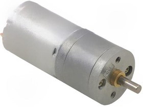 1571, Двигатель: DC, с редуктором, HP, 6ВDC, 6А, Ось: D профиль, 9,7: 1