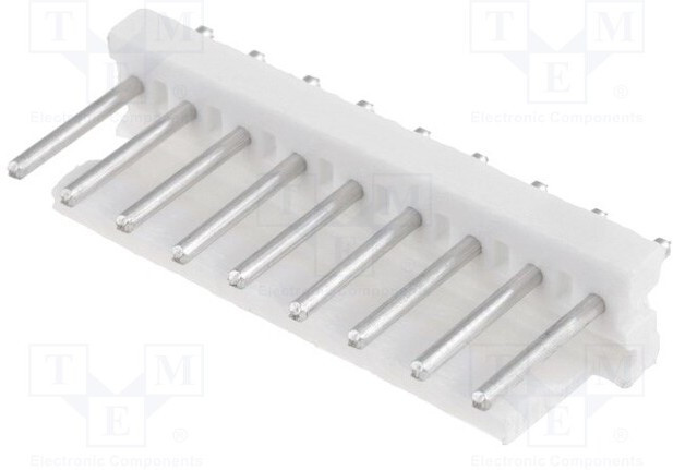 640388-9, Headers &amp; Wire Housings FRCTN LK HDR STR 9P Round post tin