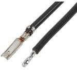 217841-1123, Rectangular Cable Assemblies MIZUP25 F-S LEAD 225mm 20AWG UL BLK