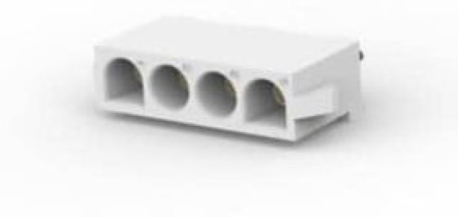 350833-4, Conn Wire to Board HDR 4Power POS 6.35mm Solder ST Thru-Hole Bag/Box 350833-4, Conn Wire to Board HDR 4Power POS 6.35mm Solder ST Thru-Hole Bag/Box