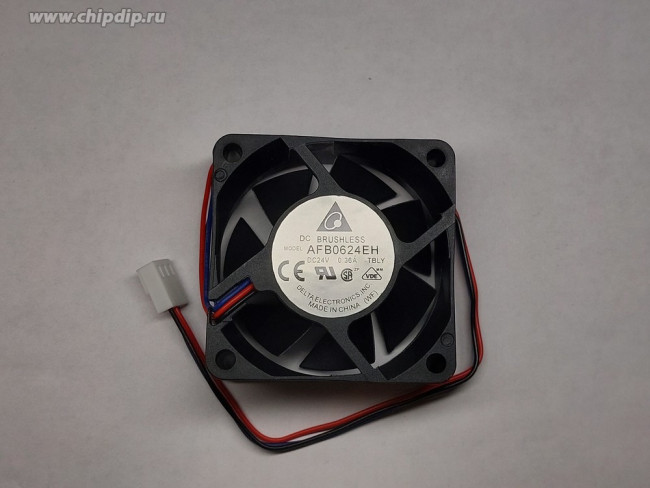 Вентилятор Delta Electronics AFB0624EH 24V 0.36A 60x24 3pin