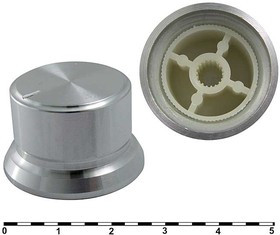 24-29X18BC, Ручка приборная , на вал с зубцами