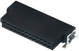 M55-6102642R, PCB Receptacle, Плата - к - плате, 1.27 мм, 2 ряд(-ов), 26 контакт(-ов) M55-6102642R, PCB Receptacle, Плата - к - плате, 1.27 мм, 2 ряд(-ов), 26 контакт(-ов)