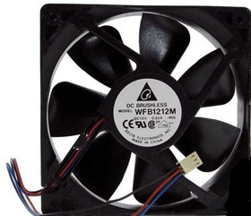 Вентилятор Delta Electronics WFB1212M 120x25мм 12V 0.33A OEM к нему оснастка foxxcon 8004222 + 120x2