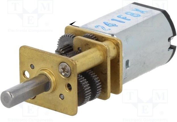 3059, Двигатель: DC, с редуктором, Medium Power, 6ВDC, 670мА, 22об./мин.