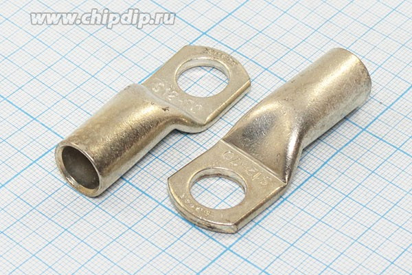Клемма"O", d12,0мм, 70,0мм2, медь луженая, обжимная