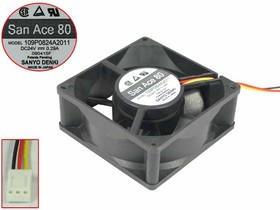 Вентилятор Sanyo Denki SanAce 80 109P0824A2011 80x32мм 24V 0.25-0.29A OEM