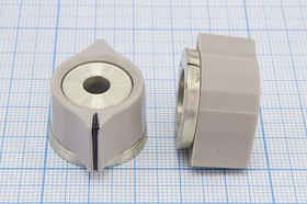 Клювик с отверстием диаметром 6мм, серый; №9390 ручка "V"d6,0\31x23x16\ мет\сер\608-2Б