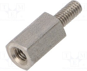 TFM-M2.5X8/DR242, Дистанцирующая стойка с резьбой, 8мм, Внутр.резьба: M2,5