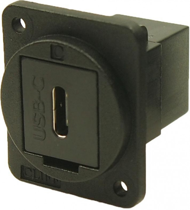 CP30201X, Адаптер USB, Plain Hole, Гнездо USB Типа C, Гнездо USB Типа C, FT