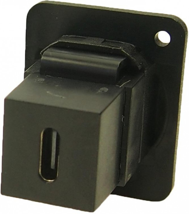 CP30201X, Адаптер USB, Plain Hole, Гнездо USB Типа C, Гнездо USB Типа C, FT