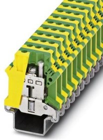 0443036, DIN Rail Terminal Blocks USLKG 16N-1 12-4AWG 12.2MM