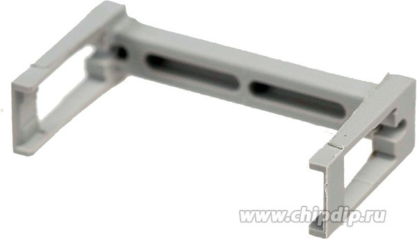 1-100103-6, Компенсатор натяжения, AMP-Latch-16 разъемов, планка на розетку, серый