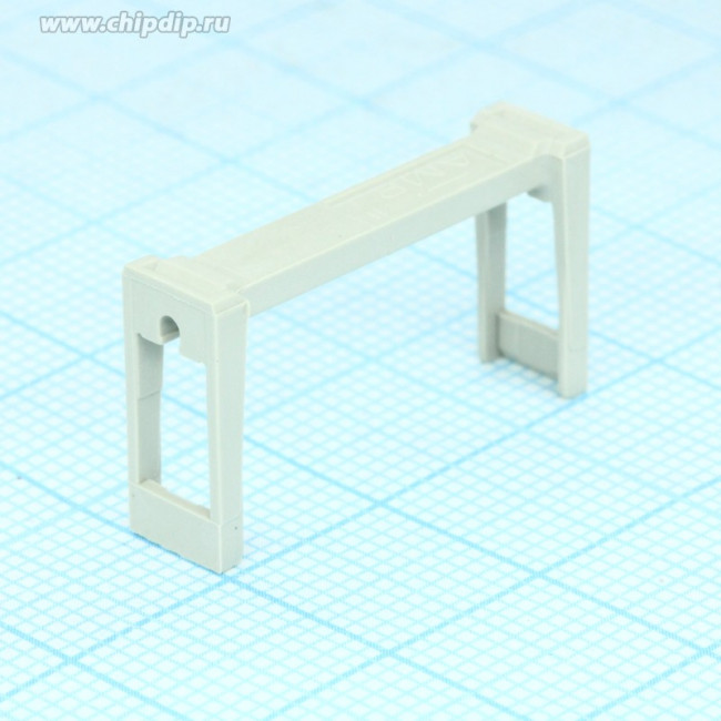 1-100103-6, Компенсатор натяжения, AMP-Latch-16 разъемов, планка на розетку, серый