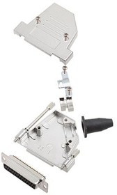 6355-0042-13, DB-25 Socket D-Sub Connector Kit, Steel