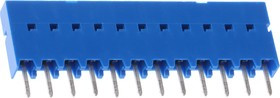 75915-412LF, Dubox Series Straight Through Hole Mount PCB Socket, 12-Contact, 1-Row, 2.54mm Pitch