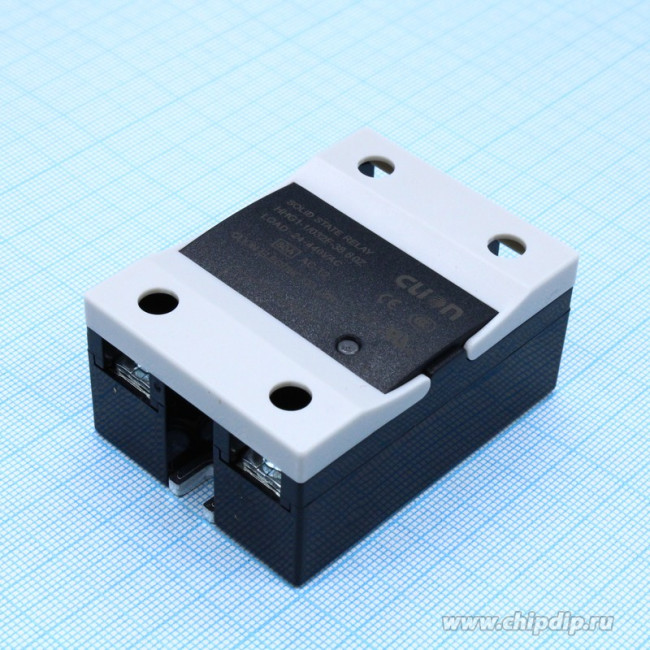 HHG1-1/032F-38-80A, Реле 3-32VDC, 80A/440VAC (zero-cross)