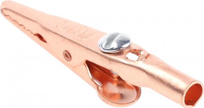 AK4732CU, Зажим "крокодил", 10А, 70VDC, макс.8мм, 33VAC