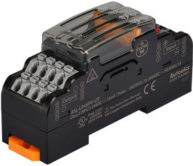 ASL-L04SP0-UY, Реле: полупроводниковое, Uупр: 24ВDC, 1А, 75-240ВAC, DIN, винтами