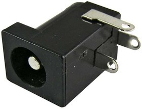 TC-005 2.4mm, Разъём питания штырьковый TC-005 2.4 мм, монтаж на плату