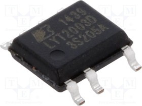LYT2003D, IC: PMIC; AC/DC switcher,контроллер LED; 90?308В; Ubr: 725В; SO-8C