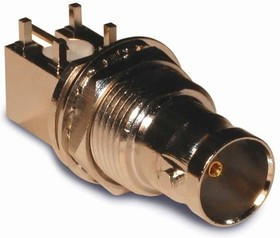 112659-75-12, RF Connectors / Coaxial Connectors BNC RA BLKHD RECEP PCB MOUNT, 75 OHM