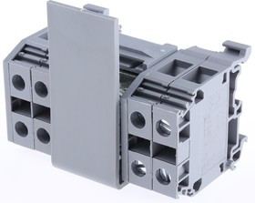 1SNA115336R1300, Distribution Block, 2 Way, 10-70 inputmm², 200A, 800 V, Grey