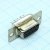 DB-9F (DS1033-09FBNSiSS-CT) разъем розетка мама 9контактов