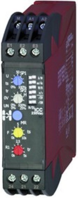 ICC 230Vac, Current Monitoring Relay, 1 Phase, DPDT, DIN Rail ICC 230Vac, Current Monitoring Relay, 1 Phase, DPDT, DIN Rail