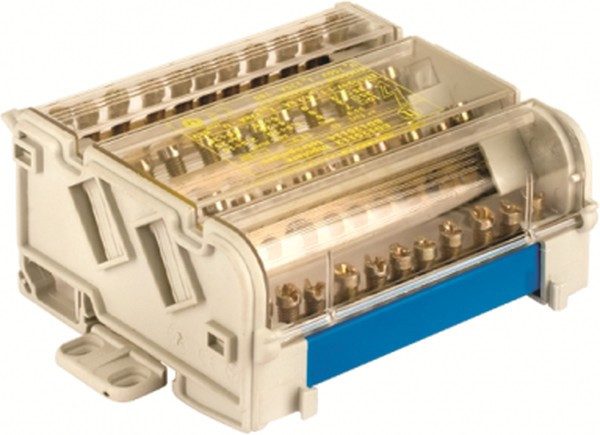 Блок распределительный 4p 5х7мм на DIN-рейку DKC BD16084